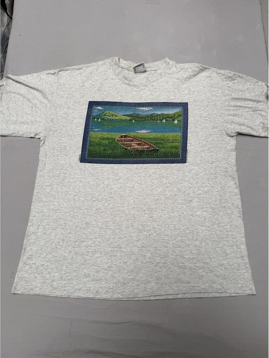 Other - Vintage Trailwinds Boat Lake Nature Tee Paula Laniado - Xl